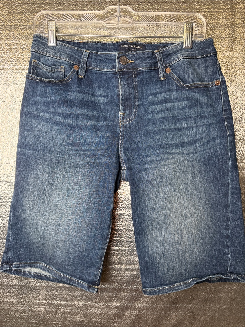 Lucky Brand Medium Blue Women's Denim Jean Shorts